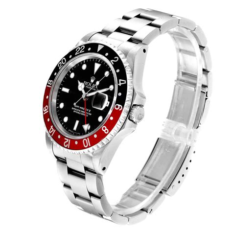 rolex gmt ii red black bezel|rolex gmt master bezel insert.